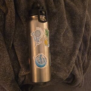 Stainless Steel Water Bottle with Stickers